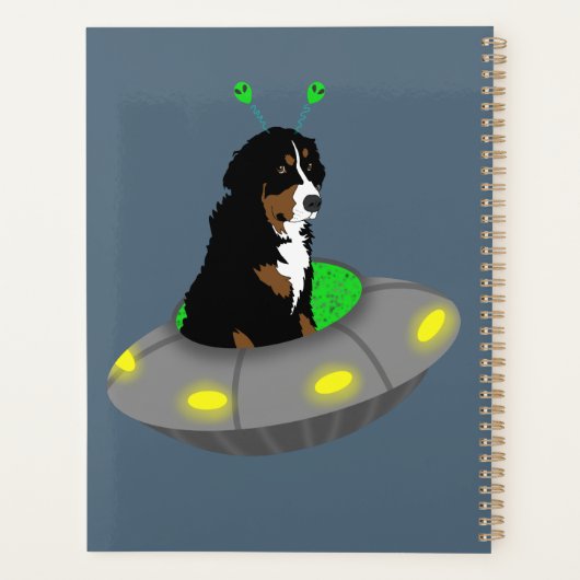 Bernese Mountain Dog Planner (Achterkant)