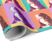 Bernese Mountain Dog Pop Art Cadeaupapier (Rol Hoek)