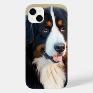 Bernese Mountain Dog Portrait Case-Mate iPhone 14 Plus Hoesje