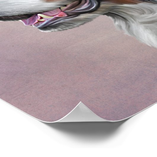 Bernese Mountain Dog Poster (Hoek)