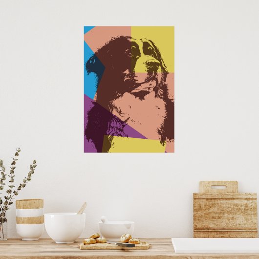 Bernese Mountain Dog Poster (Keuken)