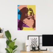 Bernese Mountain Dog Poster (Thuiskantoor)