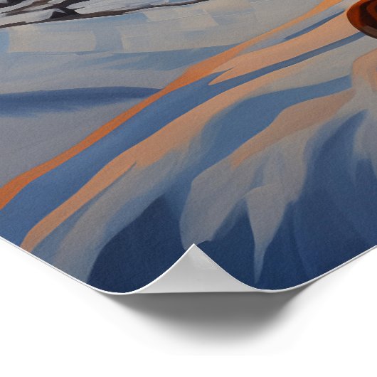 Bernese Mountain Dog Poster (Hoek)