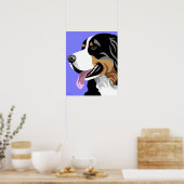 Bernese Mountain Dog Posters (Keuken)