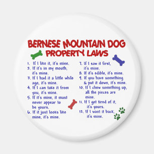 BERNESE MOUNTAIN DOG Property Laws 2 Magneet