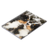 Bernese Mountain Dog Puppies die elkaar snappen Notitieboek (Linkerzijde)