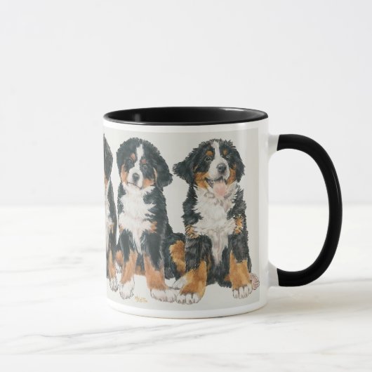 Bernese Mountain Dog Puppies Mok (Rechts)