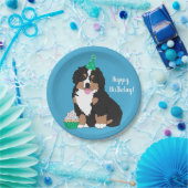 Bernese Mountain Dog Puppy BirthdayPaper Bord (Feest)