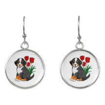 Bernese Mountain dog Puppy Ear ringen