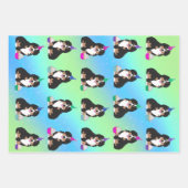 Bernese Mountain Dog Puppy Inpakpapier Vel (Voorkant 3)