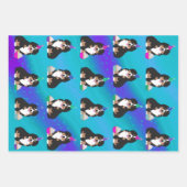 Bernese Mountain Dog Puppy Inpakpapier Vel (Voorkant)