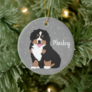 Bernese Mountain Dog Puppy Keramisch Ornament