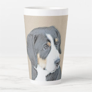 Bernese Mountain Dog Puppy Painting - Originele Ku Latte Mok
