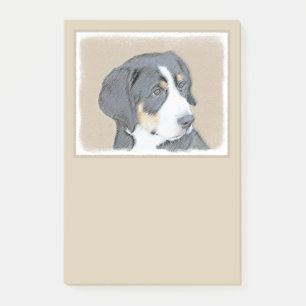 Bernese Mountain Dog Puppy Painting - Originele Ku Post-it® Notes