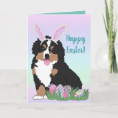  Bernese Mountain Dog Puppy PasPasen Kaart (Voorkant)