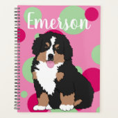 Bernese Mountain Dog Puppy Planner (Voorkant)