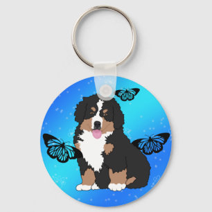 Bernese Mountain Dog Puppy Sleutelhanger