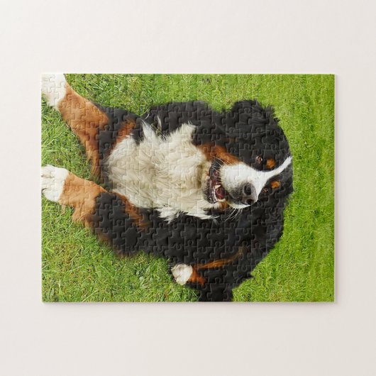 Bernese Mountain dog Puzzle Legpuzzel (Horizontaal)