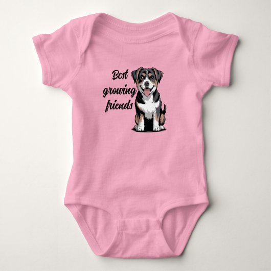 bernese mountain dog  romper (Voorkant)