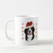 Bernese Mountain Dog Santa Paws Koffiemok (Links)