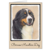 Bernese Mountain Dog-schilderij - Original Dog Art (Voorkant)
