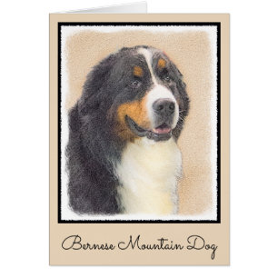 Bernese Mountain Dog-schilderij - Original Dog Art
