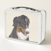 Bernese Mountain Dog-schilderij - Original Dog Art (Achterkant)