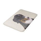 Bernese Mountain Dog-schilderij - Original Dog Art Badmat (Gekanteld)