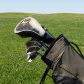 Bernese Mountain Dog-schilderij - Original Dog Art Golfheadcover (Insitu)