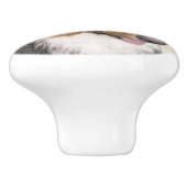 Bernese Mountain Dog-schilderij - Original Dog Art Keramische Knop (Zijkant)