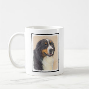 Bernese Mountain Dog-schilderij - Original Dog Art Koffiemok
