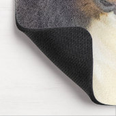 Bernese Mountain Dog-schilderij - Original Dog Art Muismat (Hoek)