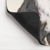 Bernese Mountain Dog-schilderij - Original Dog Art Muismat (Hoek)