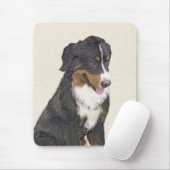 Bernese Mountain Dog-schilderij - Original Dog Art Muismat (Met muis)