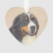Bernese Mountain Dog-schilderij - Original Dog Art Ornament (voorkant)
