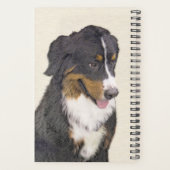 Bernese Mountain Dog-schilderij - Original Dog Art Planner (Achterkant)