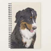 Bernese Mountain Dog-schilderij - Original Dog Art Planner (Voorkant)