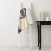 Bernese Mountain Dog-schilderij - Original Dog Art Sherpa Deken (In situ)