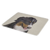 Bernese Mountain Dog-schilderij - Original Dog Art Snijplank (Hoek)