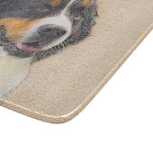 Bernese Mountain Dog-schilderij - Original Dog Art Snijplank (Hoek)