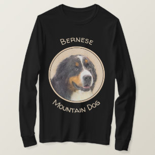 Bernese Mountain Dog-schilderij - Original Dog Art T-shirt