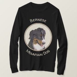 Bernese Mountain Dog-schilderij - Original Dog Art T-shirt