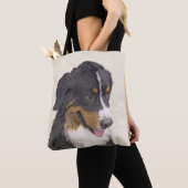 Bernese Mountain Dog-schilderij - Original Dog Art Tote Bag (Dichtbij)