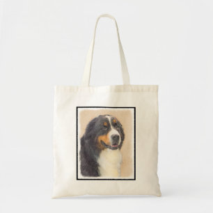 Bernese Mountain Dog-schilderij - Original Dog Art Tote Bag
