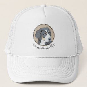 Bernese Mountain Dog-schilderij - Original Dog Art Trucker Pet