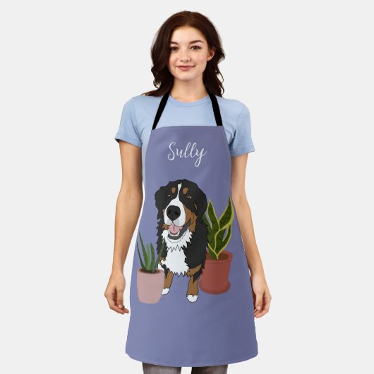 Bernese Mountain Dog Schort (Gedragen)