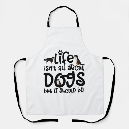 Bernese Mountain Dog Schort (Voorkant)