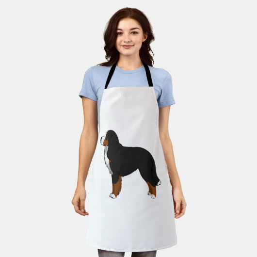 Bernese Mountain Dog Schort (Gedragen)