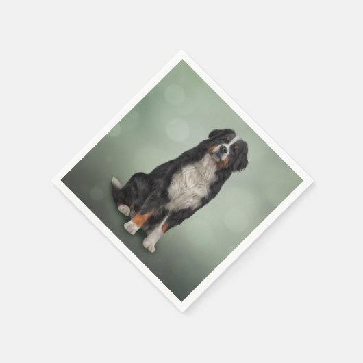 Bernese Mountain Dog Servet (Hoek)