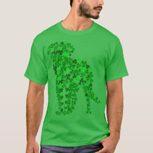 Bernese Mountain Dog Shamrock Leaf St Patrick Day T-shirt